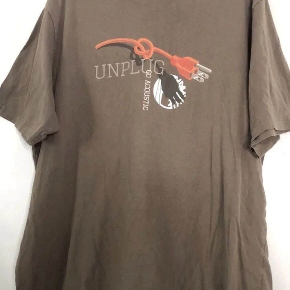 TIMBERLAND UNPLUG GO ACOUSTIC VINTAGE TEE SIZE XL